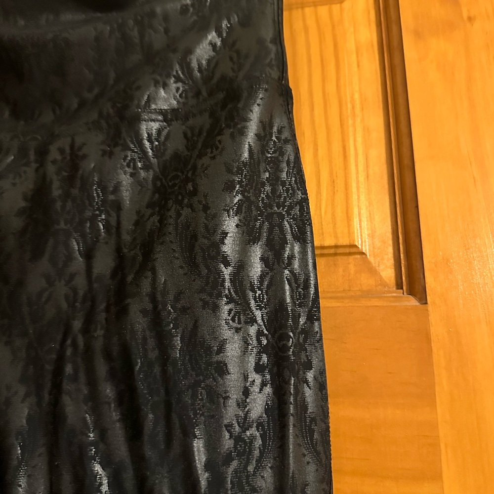 NWOT Spanx Black Patterned Leggings - Picture 2 of 5